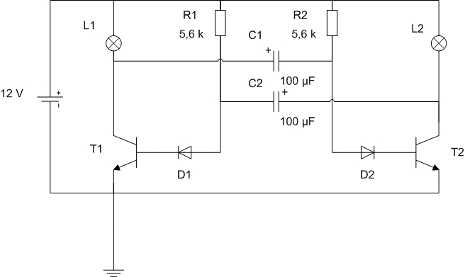 Astabile Kippstufe - elektro-archiv.de